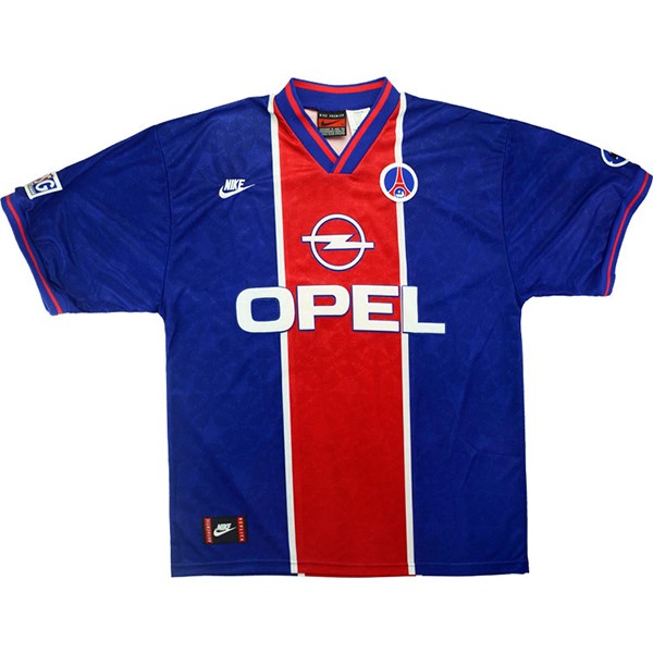 Thailande Maillot Football Paris Saint Germain Domicile Retro 1995 1996 Bleu